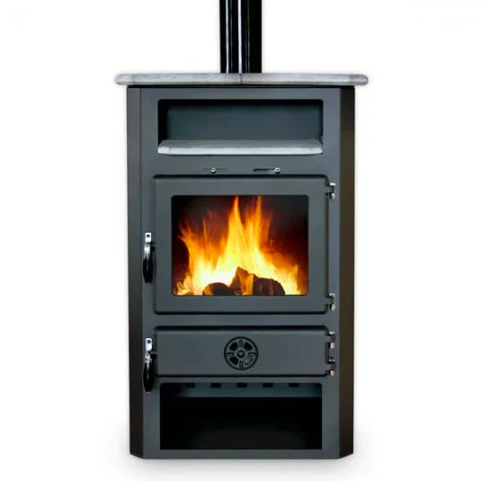 Serre en bois avec système thermique Caldera MBS intégré